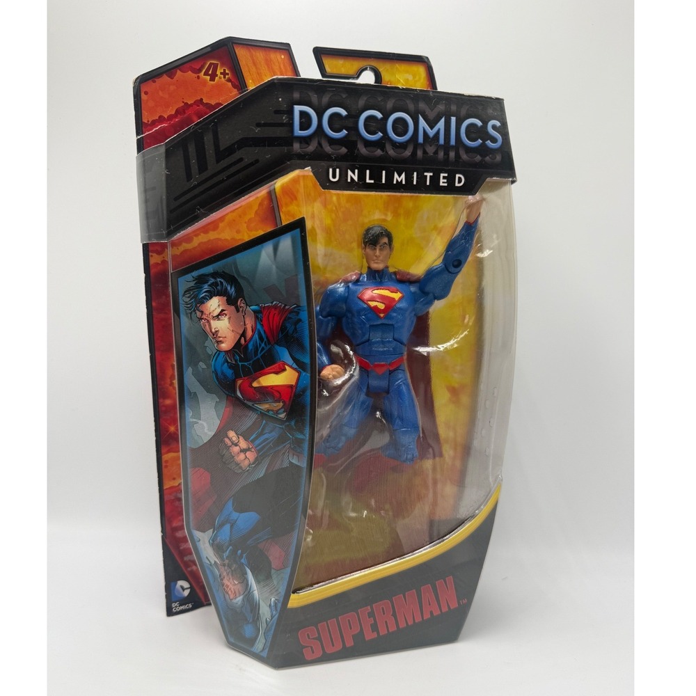 Mattel DC Comics Unlimited Superman New 52 Action Figure Y6705 Blue Suit Red